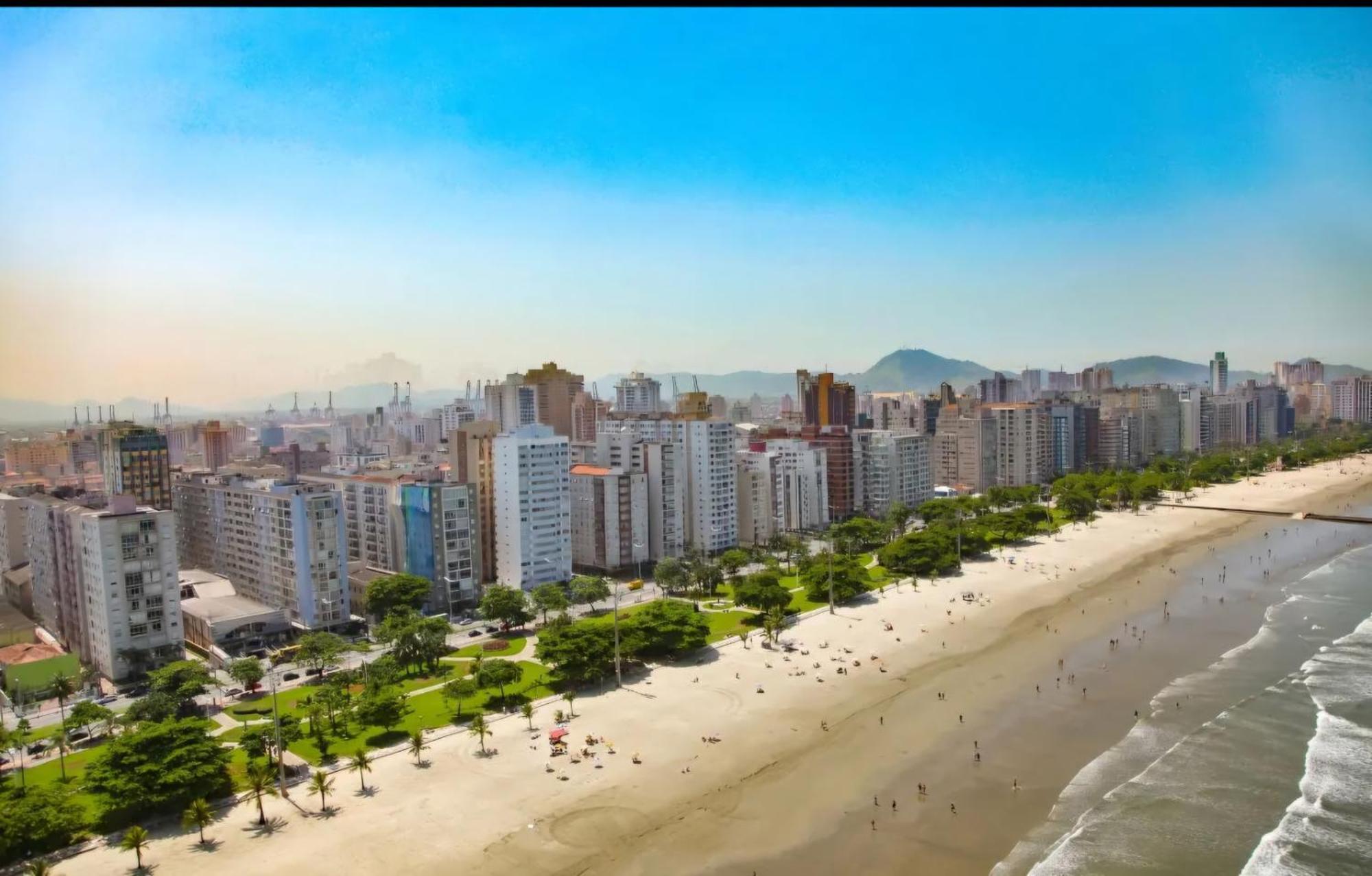 Desperte Com Vista O Mar - Luxo E Conforto No Bairro De Apartamento Santos (Sao Paulo)